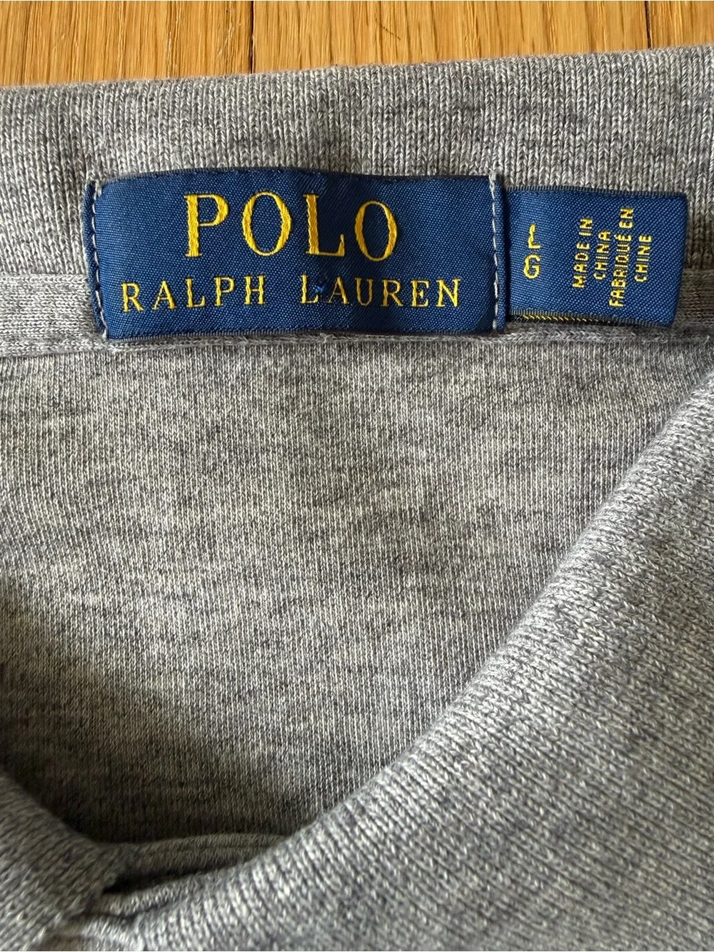 Polo Ralph Lauren Men’s Polo Shirt Gray L Short Sleeve